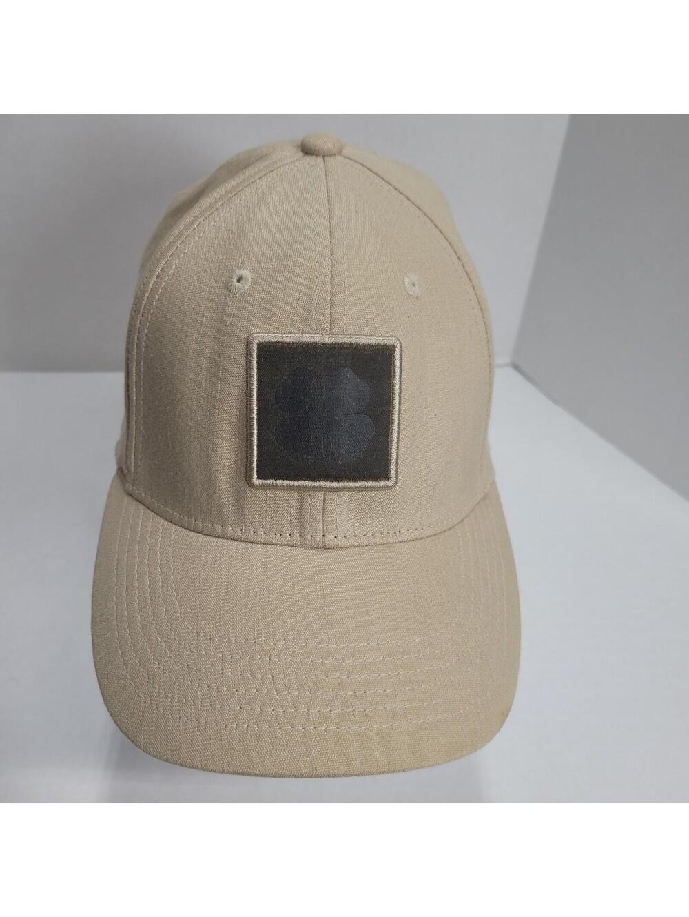 Black Clover Live Lucky Premium Clover Beige Fitted L/XL Golf Hat